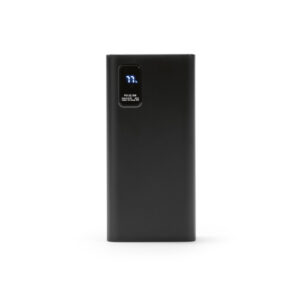 Bateria portátil em ABS 100% reciclado e bateria em lítio 30000 mAh - Brinde Corporativo Personalizado | Enova