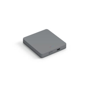 Bateria portátil de carregamento rápido em ABS 100% reciclado com acabamento em mate 5000 mAh - Brinde Corporativo Personalizado | Enova