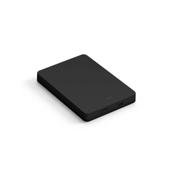 Bateria portátil de carregamento rápido em ABS 100% reciclado com acabamento em mate 10000 mAh - Brinde Corporativo Personalizado | Enova