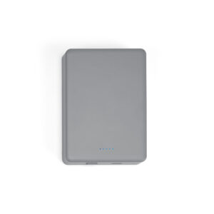 Bateria portátil de carregamento rápido em ABS 100% reciclado com acabamento em mate 10000 mAh - Brinde Corporativo Personalizado | Enova