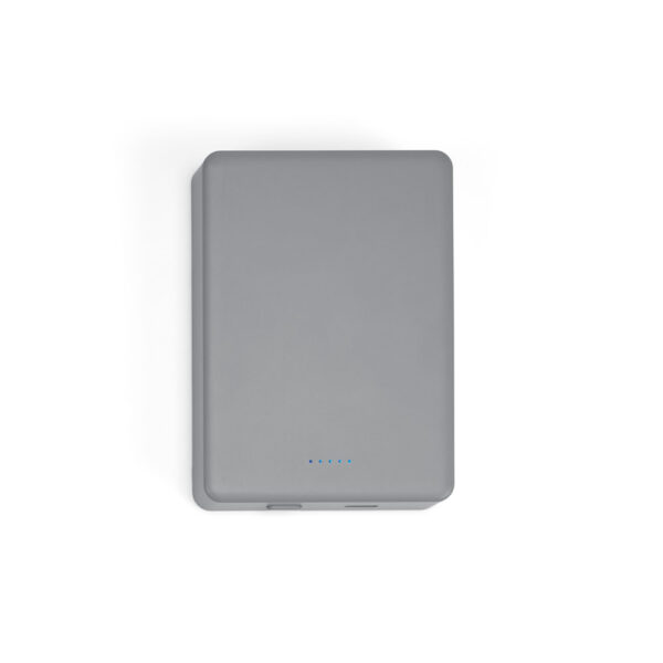 Bateria portátil de carregamento rápido em ABS 100% reciclado com acabamento em mate 10000 mAh - Brinde Corporativo Personalizado | Enova