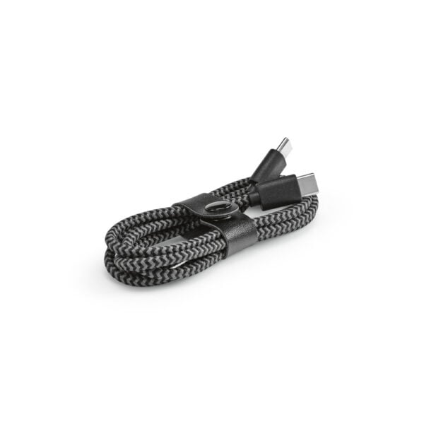 Cabo USB-C de carregamento rápido em PET 100% reciclado (100% rPET) - Brinde Corporativo Personalizado | Enova