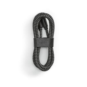 Cabo USB-C de carregamento rápido em PET 100% reciclado (100% rPET) - Brinde Corporativo Personalizado | Enova