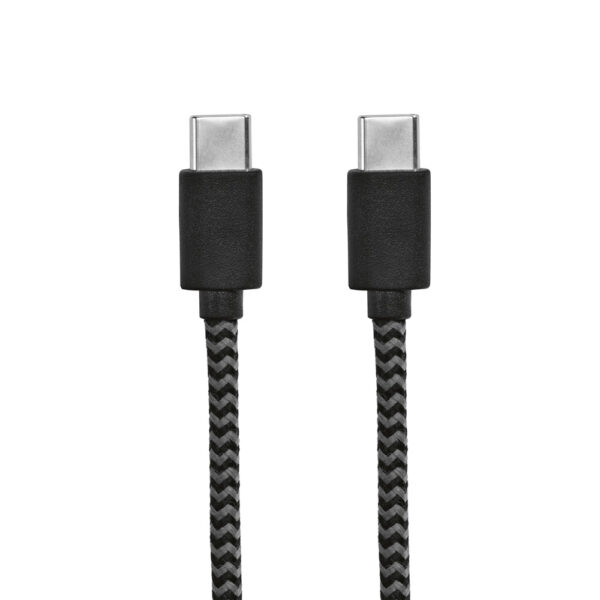 Cabo USB-C de carregamento rápido em PET 100% reciclado (100% rPET) - Brinde Corporativo Personalizado | Enova