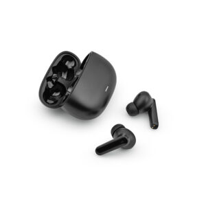 Fone de ouvido wireless em ABS 100% reciclado - Brinde Corporativo Personalizado | Enova