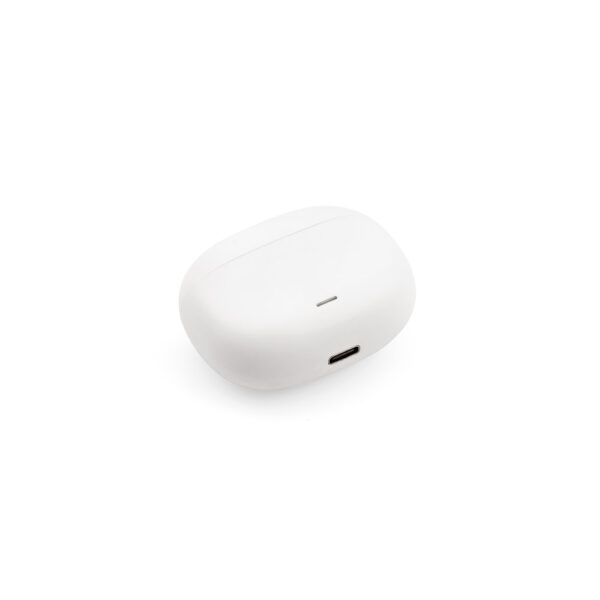 Fone de ouvido wireless em ABS 100% reciclado - Brinde Corporativo Personalizado | Enova