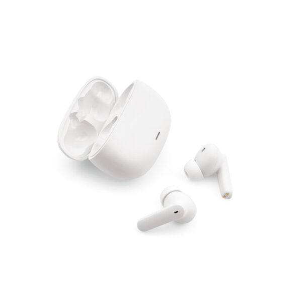 Fone de ouvido wireless em ABS 100% reciclado - Brinde Corporativo Personalizado | Enova