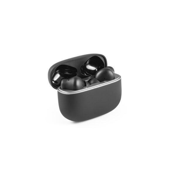 Fones de ouvido wireless em ABS 100% reciclado, com ANC 500 mAh - Brinde Corporativo Personalizado | Enova