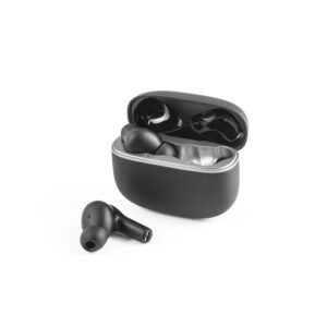 Fones de ouvido wireless em ABS 100% reciclado, com ANC 500 mAh - Brinde Corporativo Personalizado | Enova