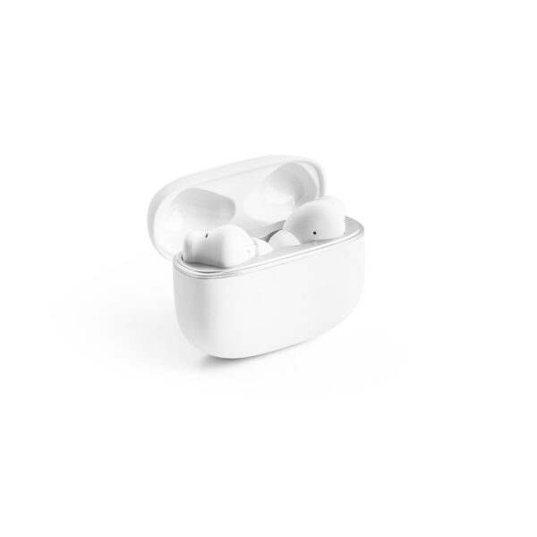 Fones de ouvido wireless em ABS 100% reciclado, com ANC 500 mAh - Brinde Corporativo Personalizado | Enova