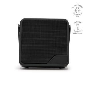 Coluna portátil em ABS 100% reciclado com proteção à prova d'água IPX7 - Brinde Corporativo Personalizado | Enova