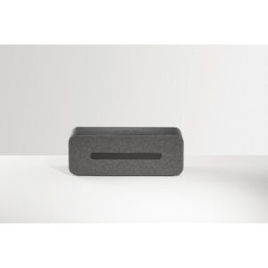 Caixa de som portátil com microfone em ABS - Brinde Corporativo Personalizado | Enova