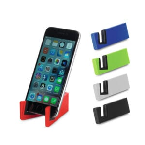 Porta celular em ABS e TPR - Enova Brindes Personalizados