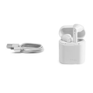 Fones de ouvido wireless em ABS - Brinde Corporativo Personalizado | Enova
