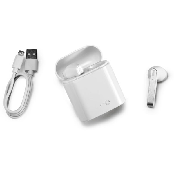 Fones de ouvido wireless em ABS - Brinde Corporativo Personalizado | Enova