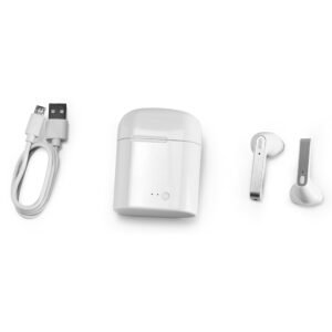 Fones de ouvido wireless em ABS - Brinde Corporativo Personalizado | Enova