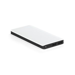 Bateria portátil em ABS com LED 10000 mAh - Brinde Corporativo Personalizado | Enova