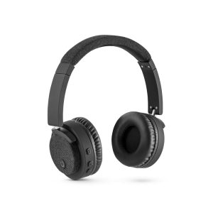 Fones de ouvido sem fios em ABS e tecido com ligação BT 5.0 - Brinde Corporativo Personalizado | Enova