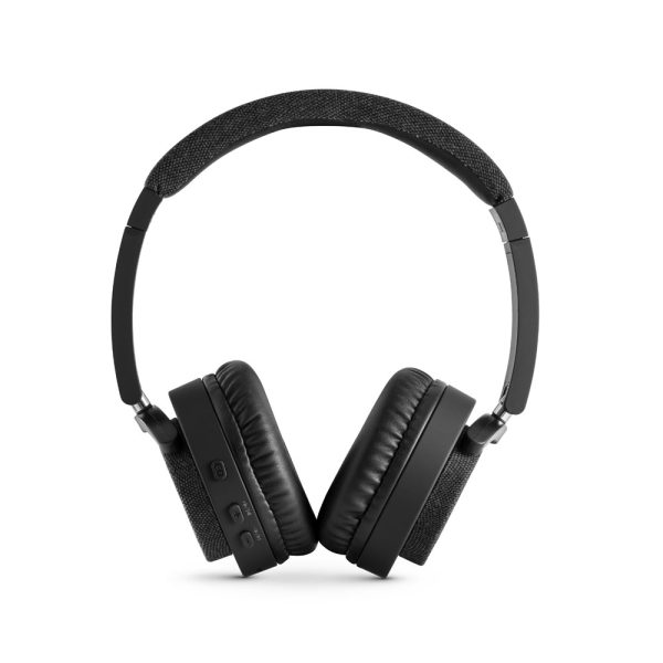 Fones de ouvido sem fios em ABS e tecido com ligação BT 5.0 - Brinde Corporativo Personalizado | Enova