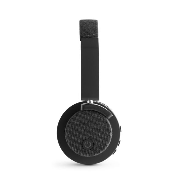 Fones de ouvido sem fios em ABS e tecido com ligação BT 5.0 - Brinde Corporativo Personalizado | Enova