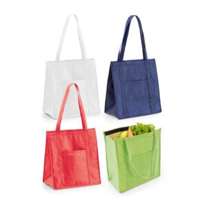 Sacola térmica 10 L em non-woven (80 g/m²) - Enova Brindes Personalizados