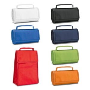 Bolsa térmica dobrável 2 L em non-woven (80 g/m²) - Enova Brindes Personalizados