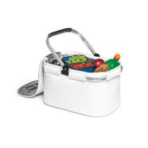 Sacola térmica flexível 30 L em 600D - Brinde Corporativo Personalizado | Enova
