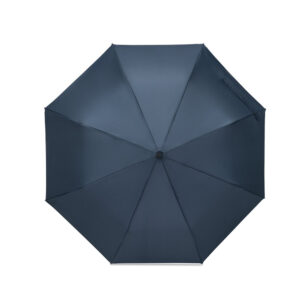 Guarda-chuva em 100% poliéster reciclado pongee 190T com abertura e fecho automático - Brinde Corporativo Personalizado | Enova