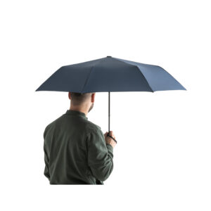 Guarda-chuva em rPET dobrável com abertura automática - Brinde Corporativo Personalizado | Enova