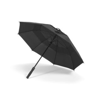 Guarda-chuva em 100% poliéster reciclado 190T (100% rPET) com abertura automática - Brinde Corporativo Personalizado | Enova