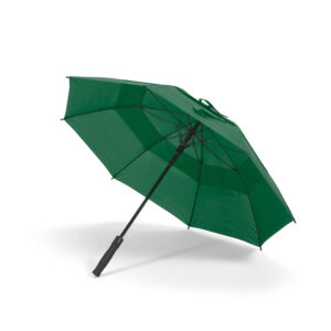 Guarda-chuva em 100% poliéster reciclado 190T (100% rPET) com abertura automática - Brinde Corporativo Personalizado | Enova