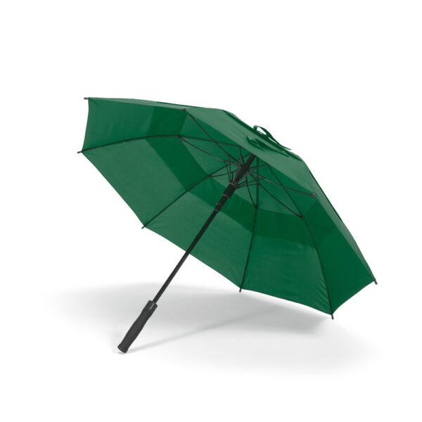Guarda-chuva em 100% poliéster reciclado 190T (100% rPET) com abertura automática - Brinde Corporativo Personalizado | Enova