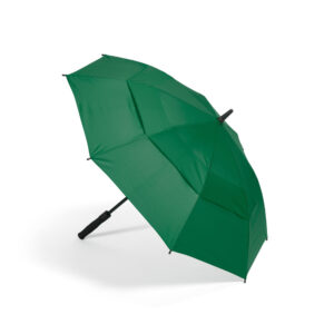 Guarda-chuva em 100% poliéster reciclado 190T (100% rPET) com abertura automática - Brinde Corporativo Personalizado | Enova
