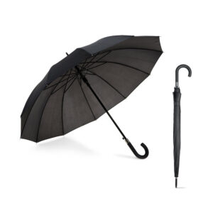 Guarda-chuva de 12 varetas em poliéster 190T com abertura automática - Enova Brindes Personalizados