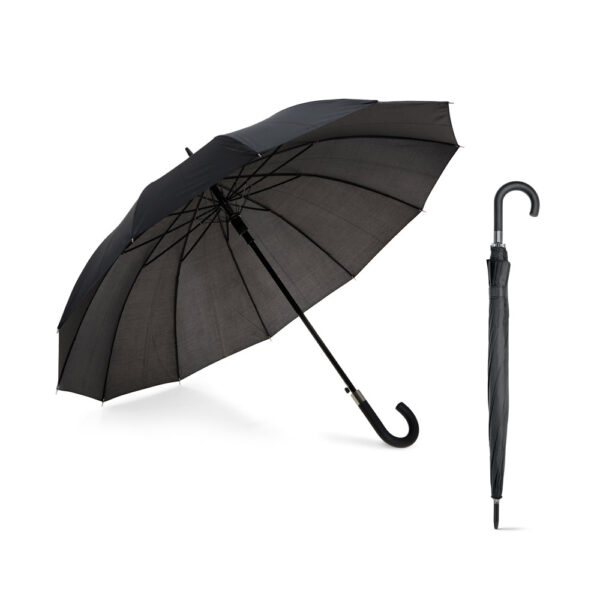 Guarda-chuva de 12 varetas em poliéster 190T com abertura automática - Enova Brindes Personalizados