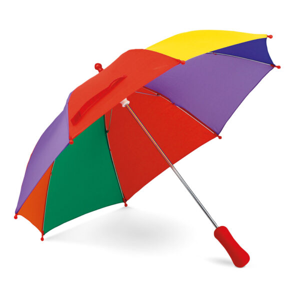 Guarda-chuva para criança em poliéster - Brinde Corporativo Personalizado | Enova