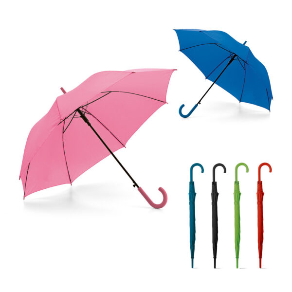 Guarda-chuva em poliéster 190T com abertura automática - Enova Brindes Personalizados