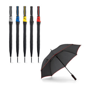 Guarda-chuva em poliéster 190T com abertura automática - Enova Brindes Personalizados