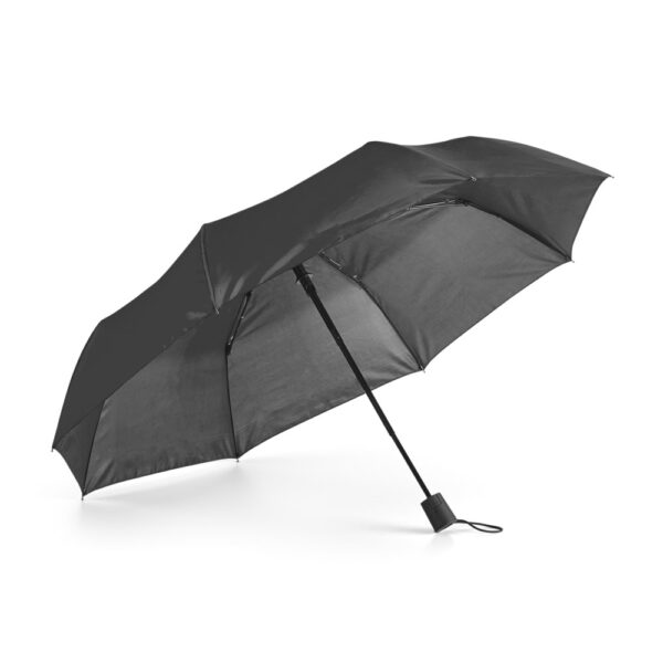 Guarda-chuva dobrável em poliéster 190T com abertura automática - Brinde Corporativo Personalizado | Enova