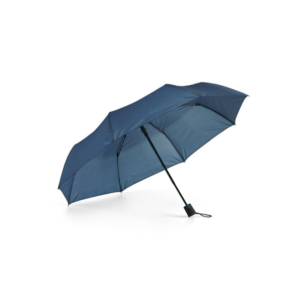 Guarda-chuva dobrável em poliéster 190T com abertura automática - Brinde Corporativo Personalizado | Enova