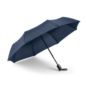 Guarda-chuva em Pongee 190T dobrável com abertura e fecho automático - Brinde Corporativo Personalizado | Enova