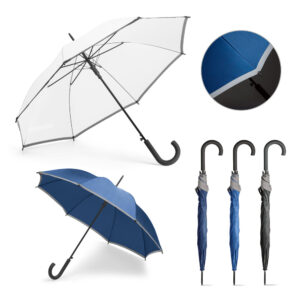 Guarda-chuva em poliéster com abertura automática - Enova Brindes Personalizados