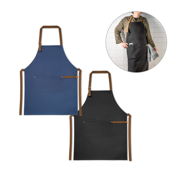 Avental 100% algodão canvas (300 g/m²) - Enova Brindes Personalizados