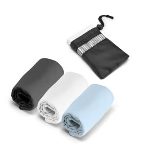 Toalha para esporte em microfibra (210 g/m²) - Enova Brindes Personalizados