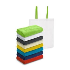 Toalha de praia em microfibra (250 g/m²) - Enova Brindes Personalizados
