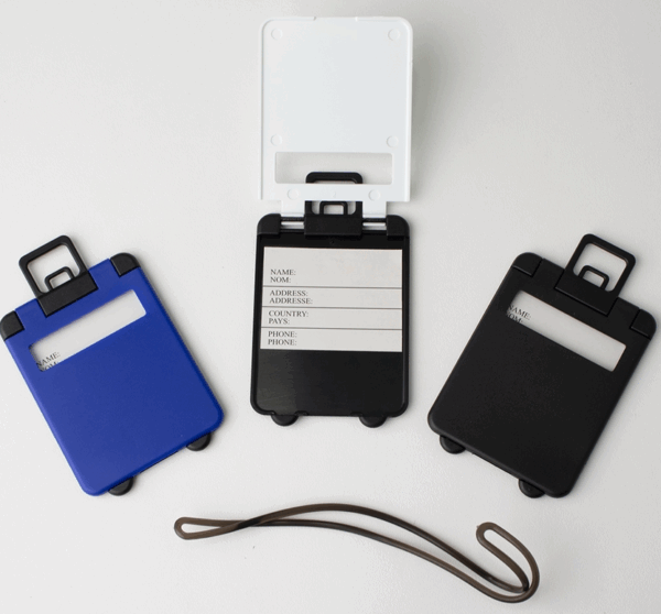 Tag Identificador de Bagagem - Brinde Corporativo Personalizado