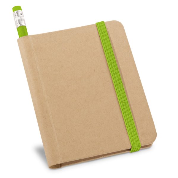 Caderno A7 de capa rígida em papel com 140 páginas lisas - Brinde Corporativo Personalizado | Enova