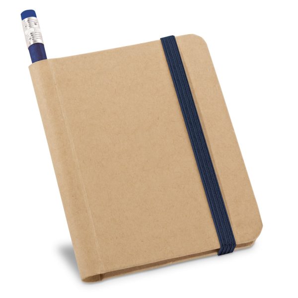Caderno A7 de capa rígida em papel com 140 páginas lisas - Brinde Corporativo Personalizado | Enova
