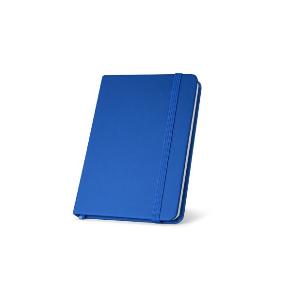 Caderno de bolso de capa dura em c. sintético com 160 páginas lisas - Brinde Corporativo Personalizado | Enova