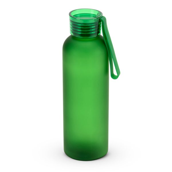 Squeeze esportiva em PET 100% reciclado, com acabamento fosco 600 mL - Brinde Corporativo Personalizado | Enova